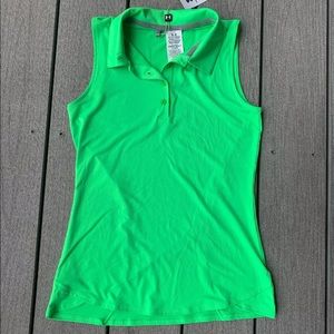 Under Armour Green Short Sleeve Polo